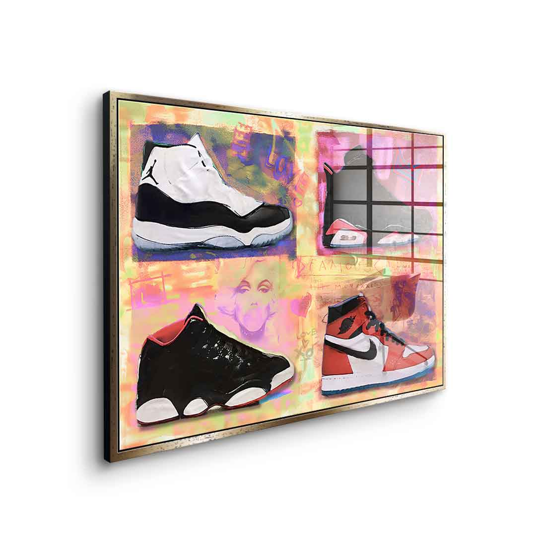 Sneaker Sneaker - Acrylglas