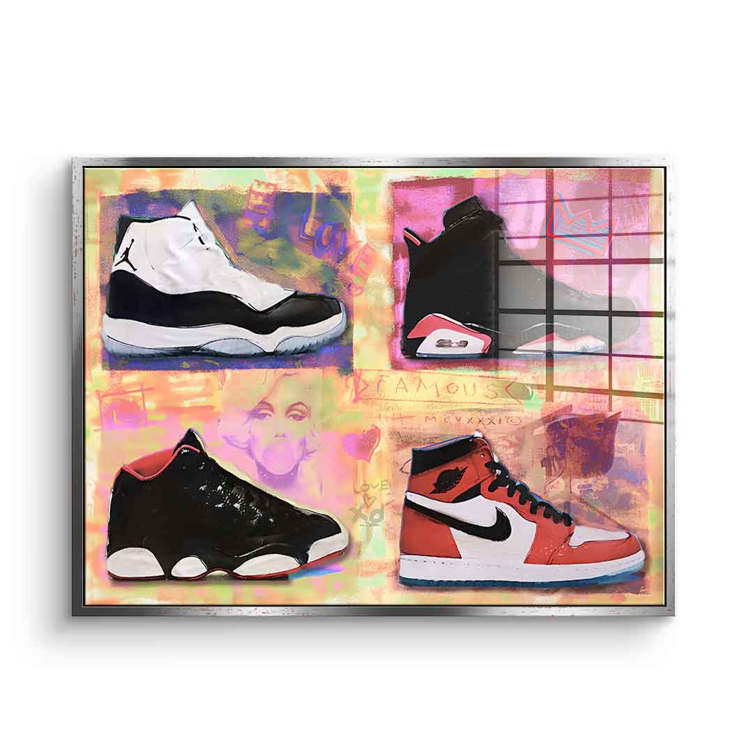 Sneaker Sneaker - Acrylglas