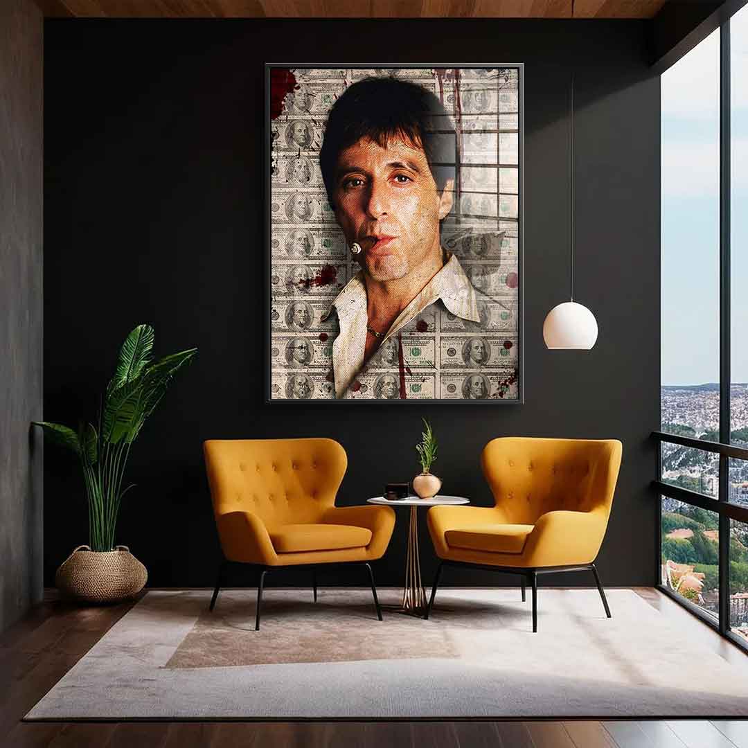 Al Pacino Portrait 2 - Acrylglas