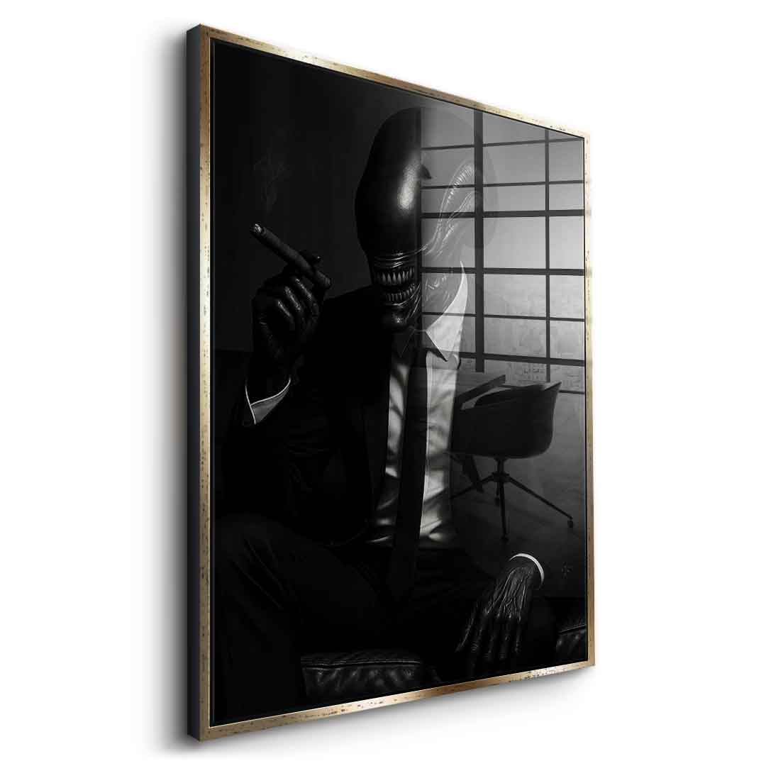 Alien Boss - Acrylglas