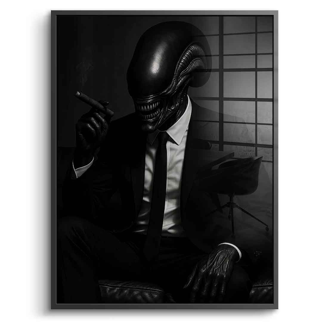 Alien Boss - Acrylglas