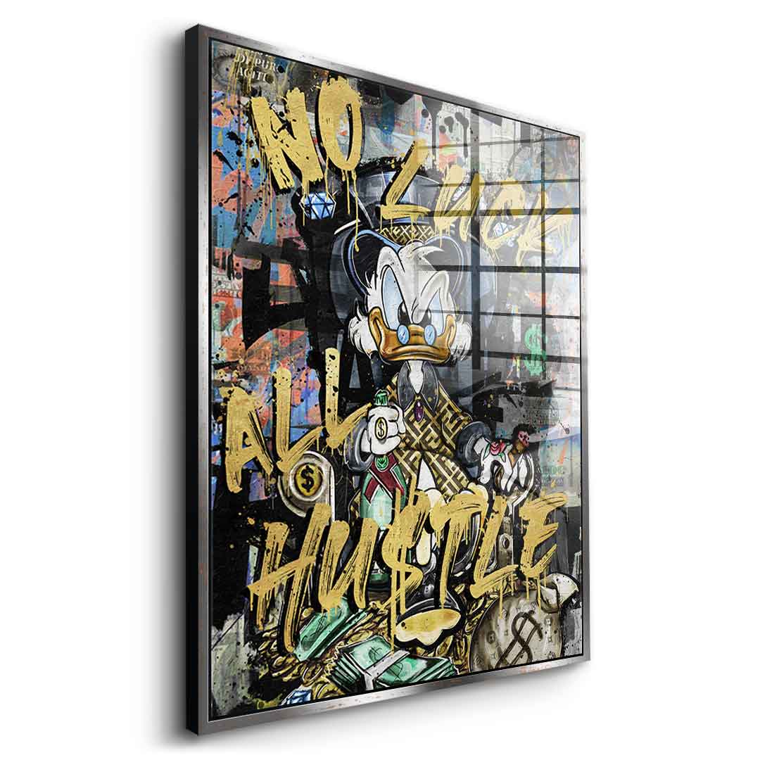 ALL HUSTLE DUCK - Szkło akrylowe