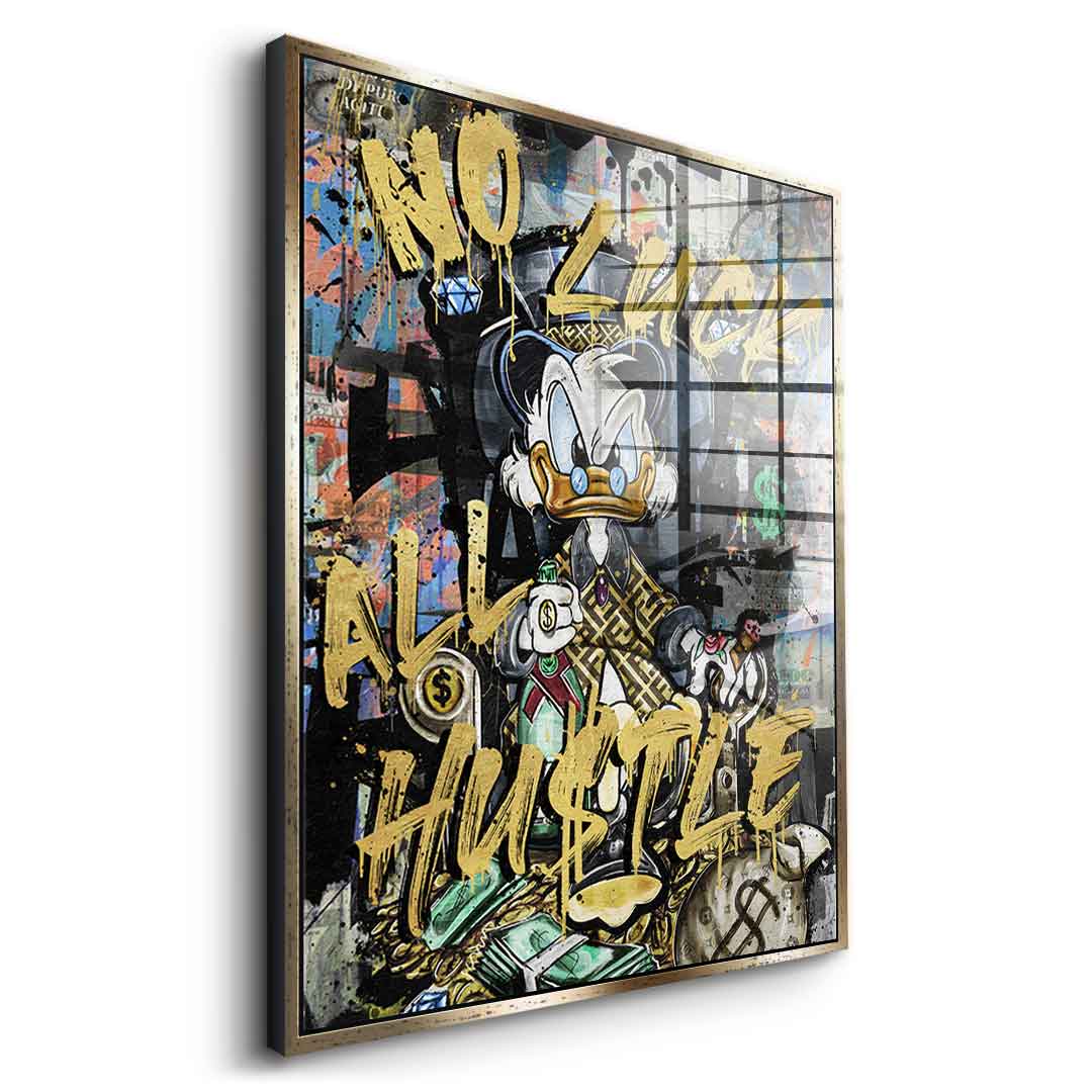 ALL HUSTLE DUCK - Szkło akrylowe