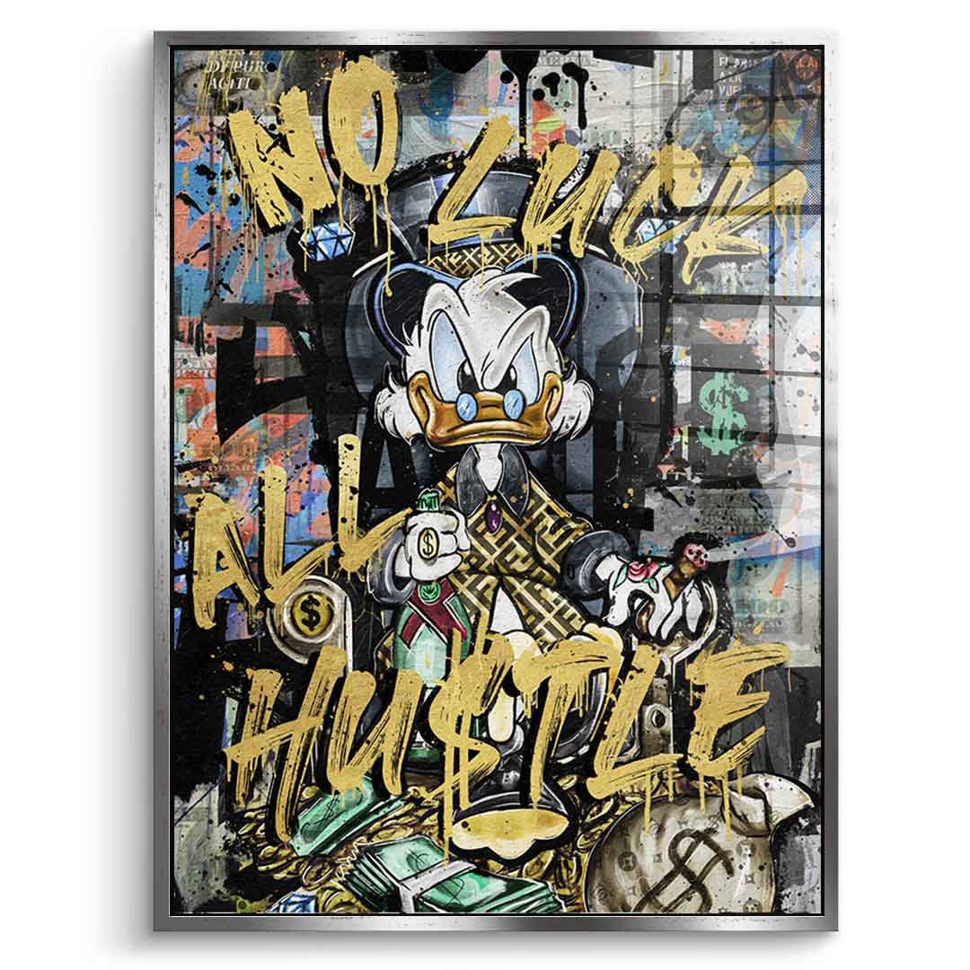 ALL HUSTLE DUCK - Szkło akrylowe