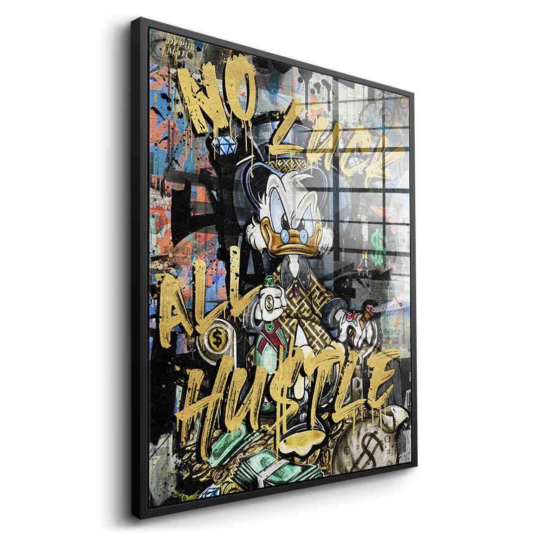 ALL HUSTLE DUCK - Szkło akrylowe