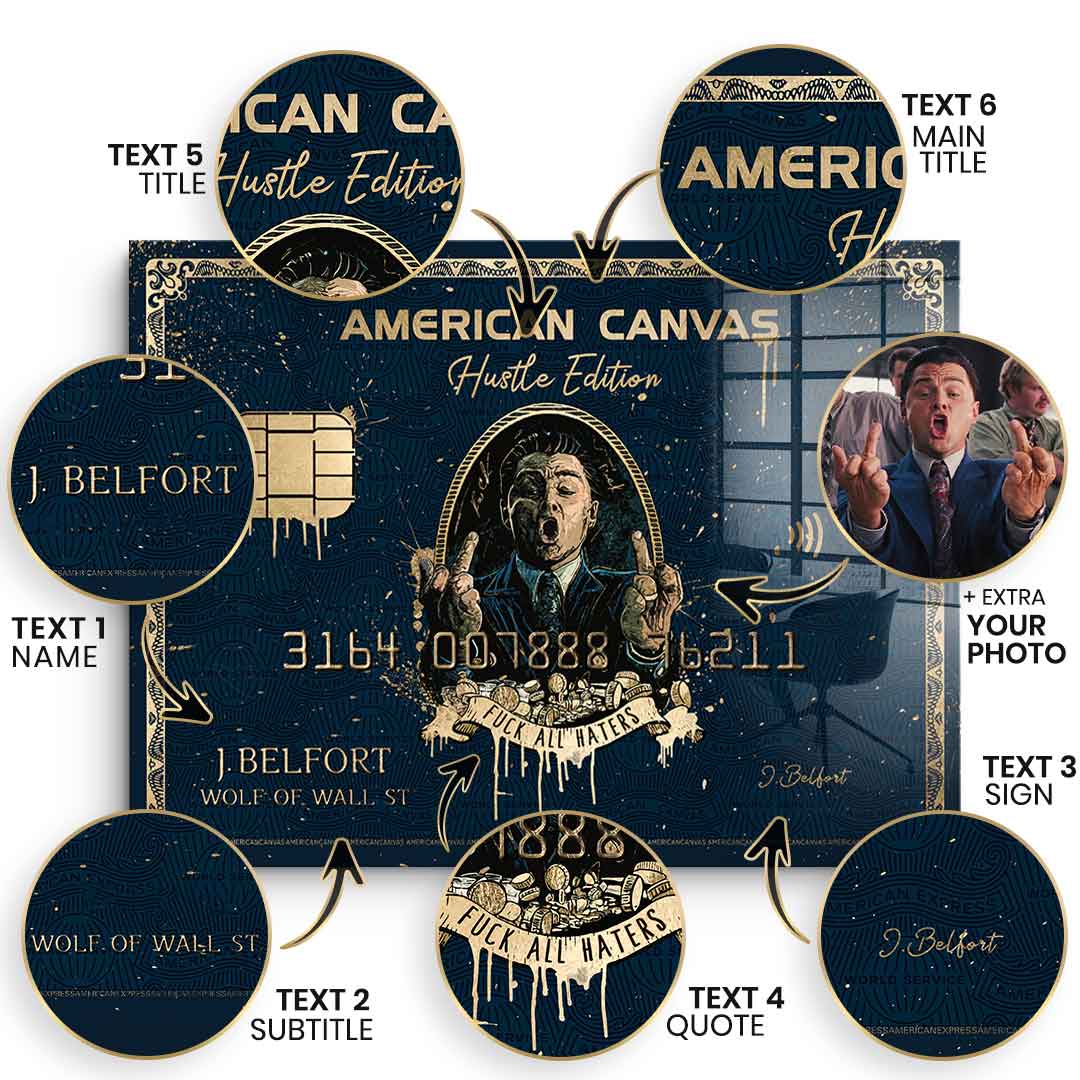 Royal American Canvas – Personalizowany – Szkło akrylowe