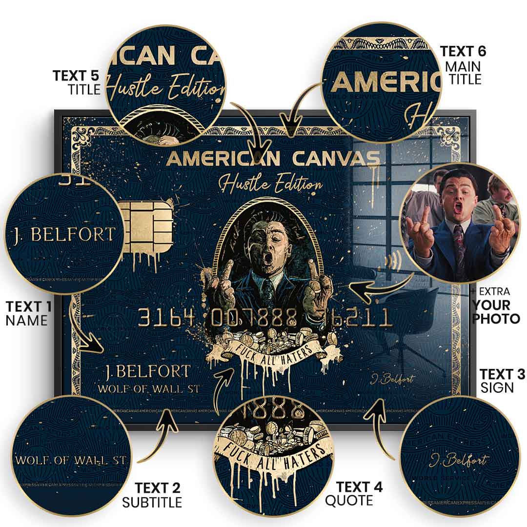Royal American Canvas – Personalizowany – Szkło akrylowe