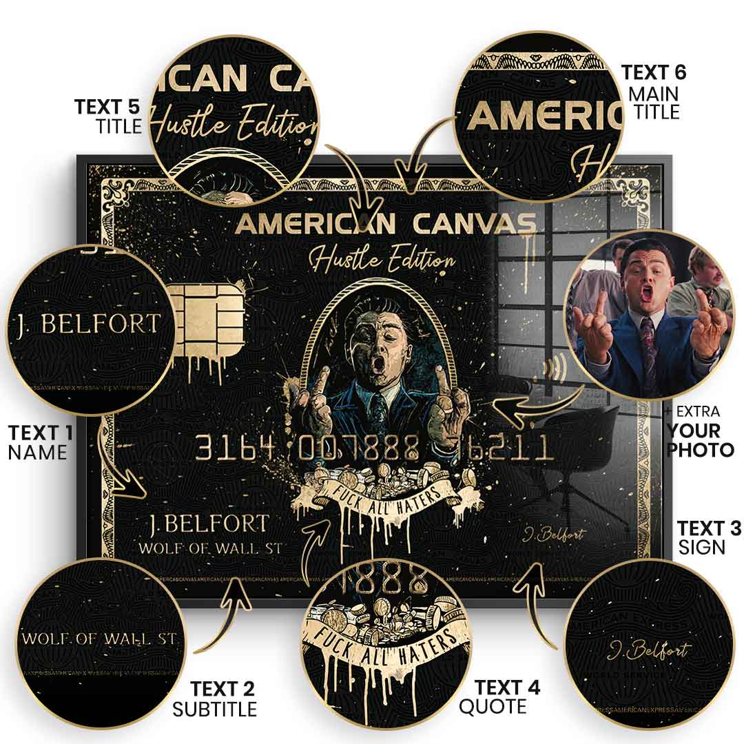 Royal American Canvas – Personalizowany – Szkło akrylowe