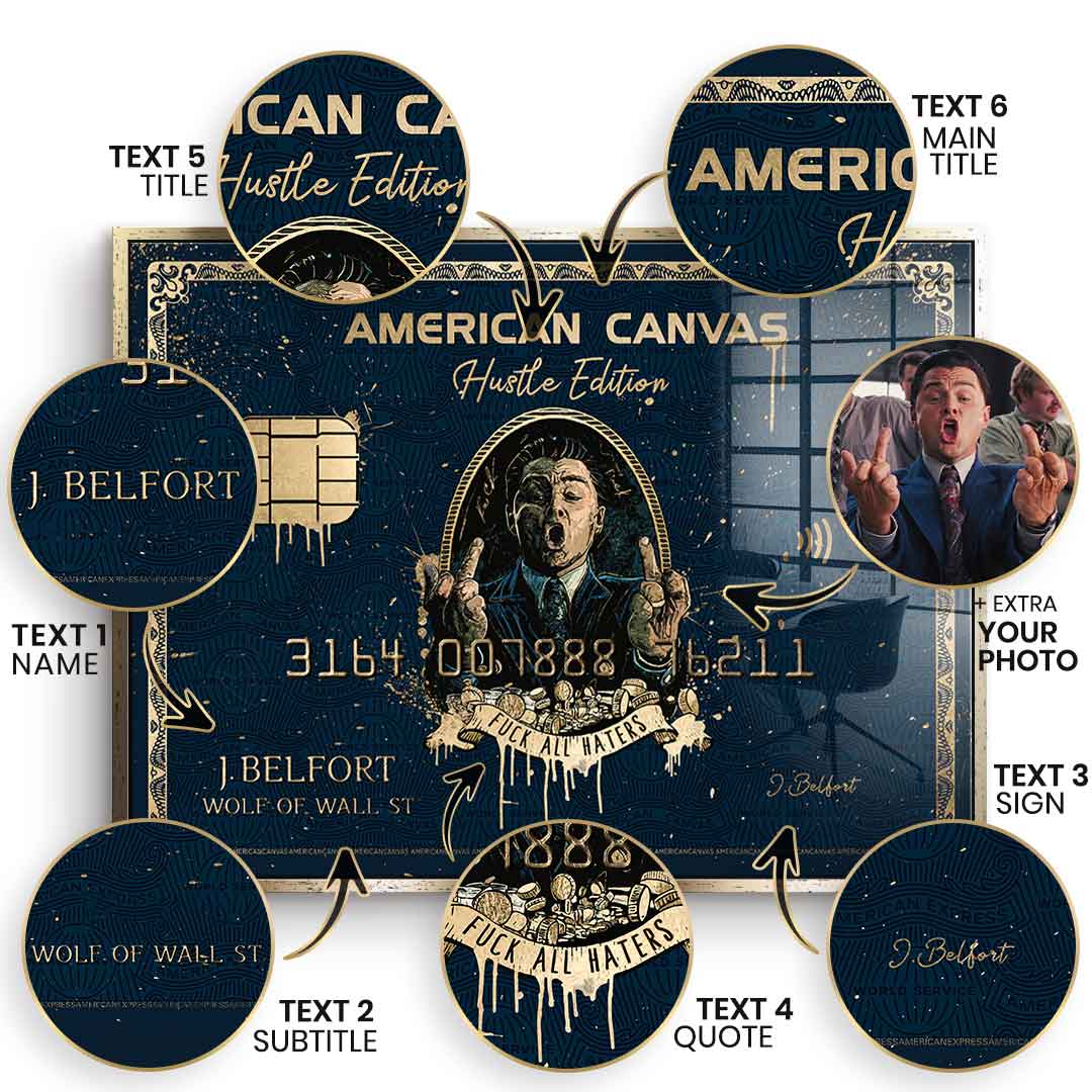 Royal American Canvas – Personalizowany – Szkło akrylowe