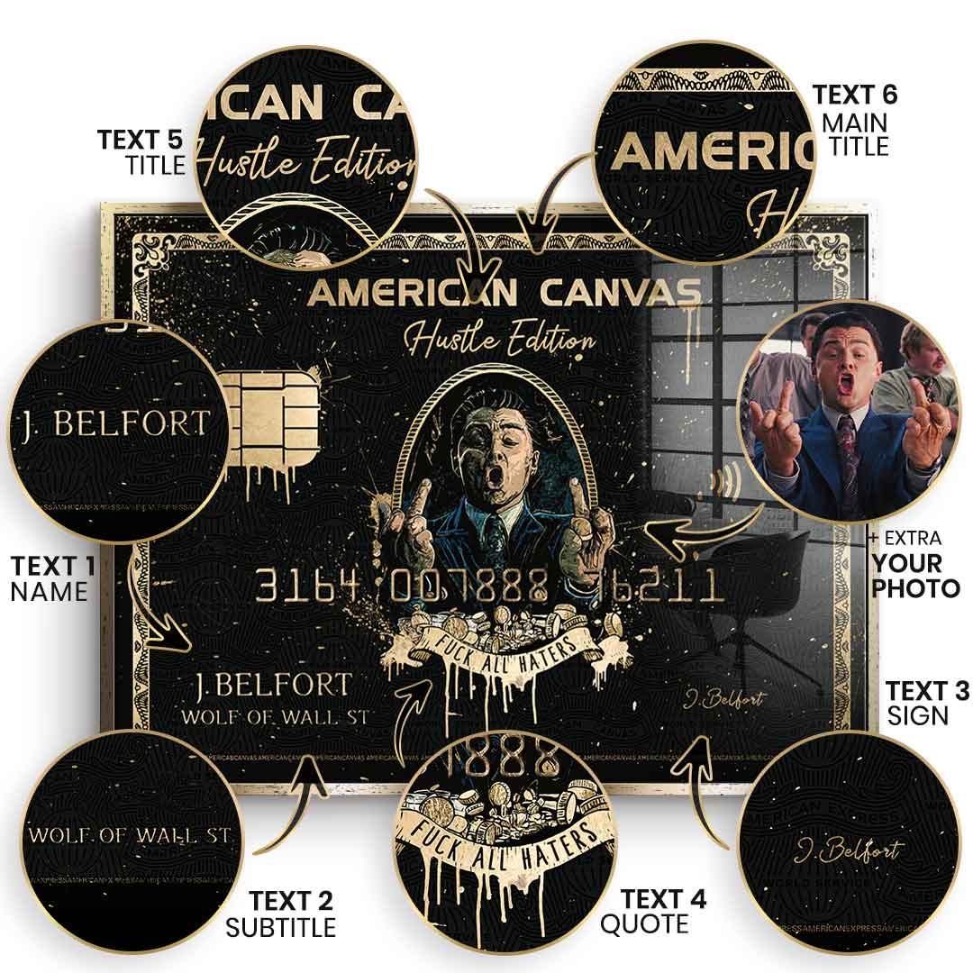 Royal American Canvas – Personalizowany – Szkło akrylowe