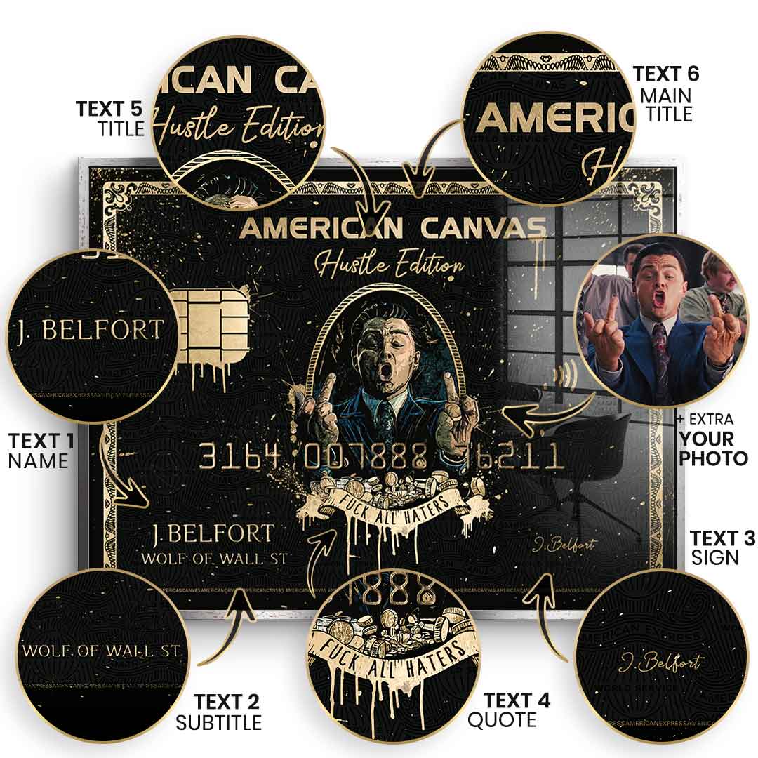 Royal American Canvas – Personalizowany – Szkło akrylowe