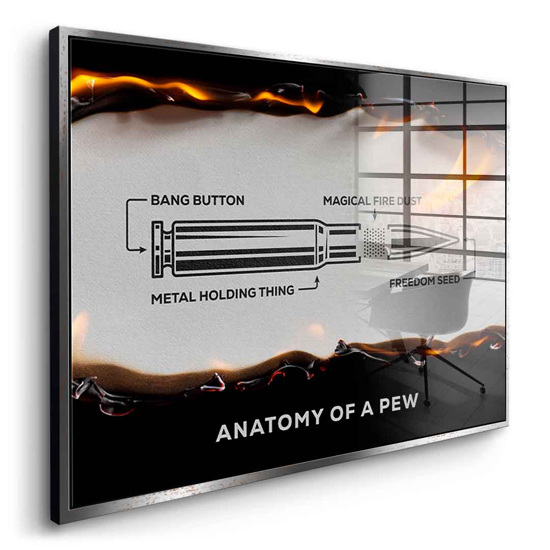 Anatomy of a Pew - Acrylglas