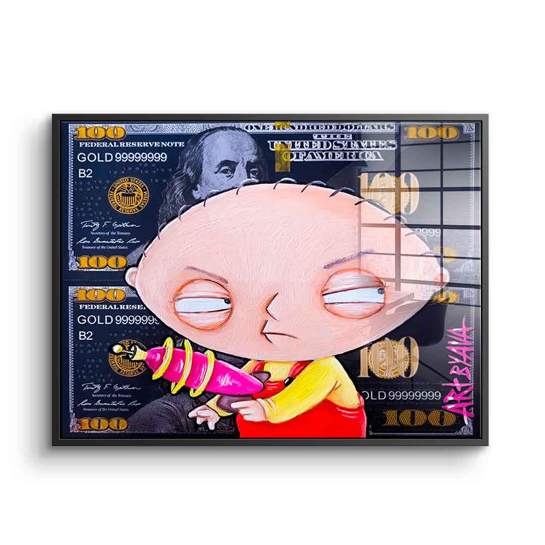 Angry Stewie - Acrylglas