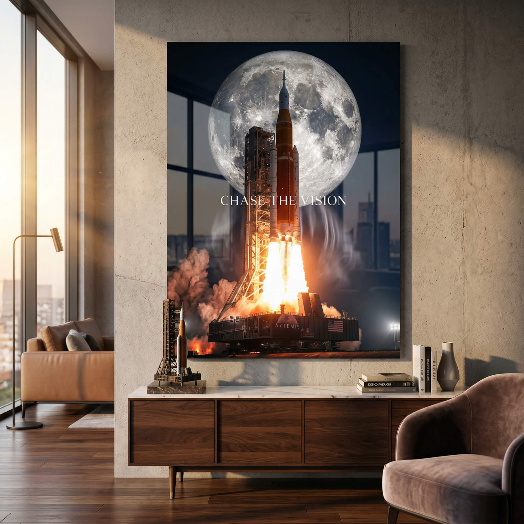 Artemis II - Acrylic Glass