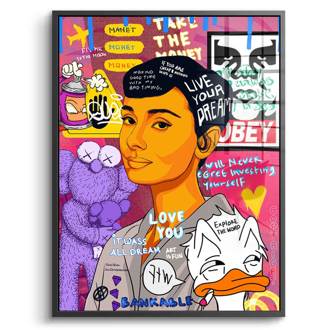 Audrey - Acrylglas