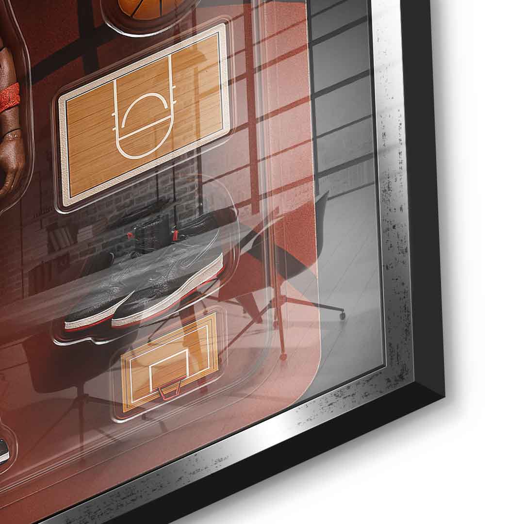 BASKETBALL Starter Pack - Acrylglas