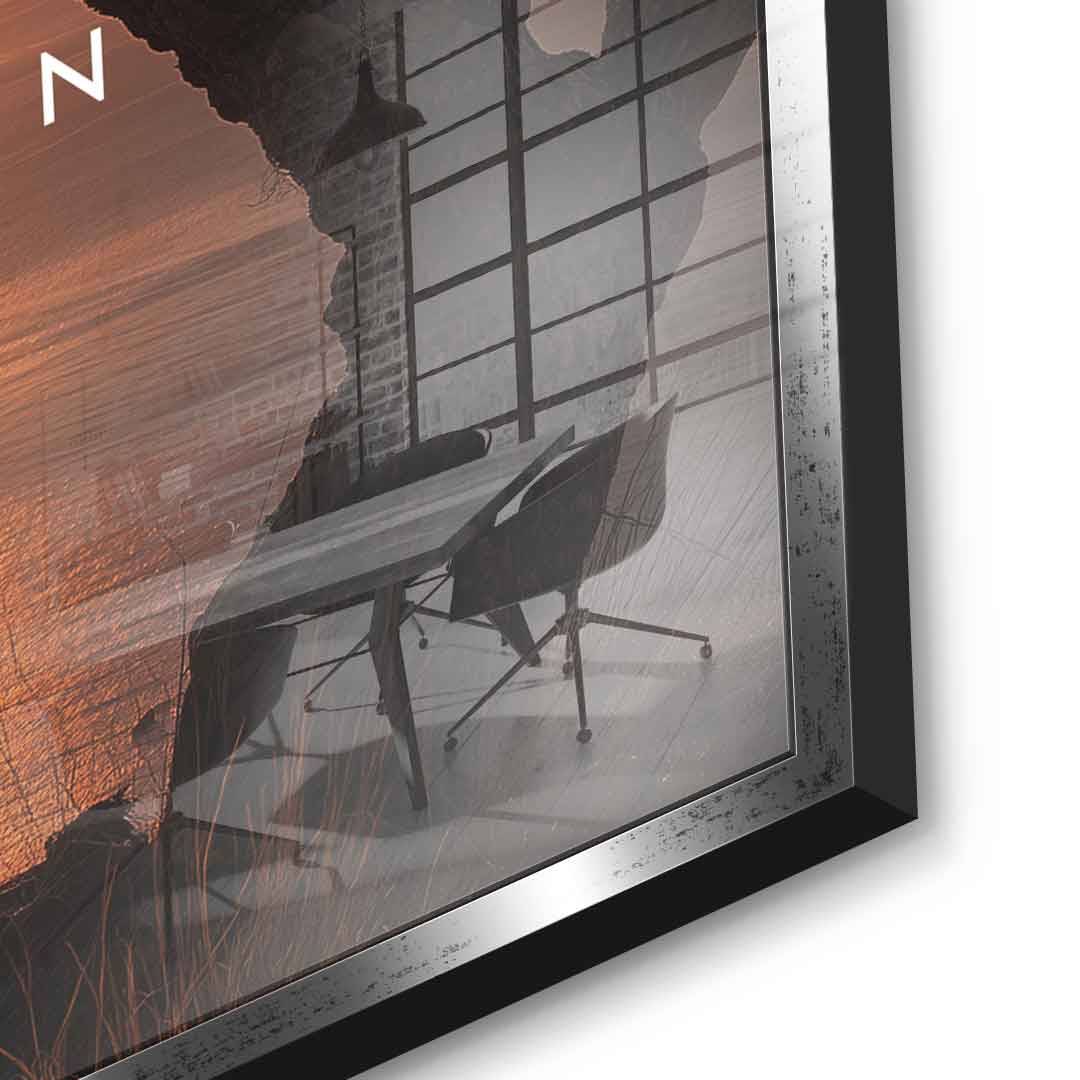 Balance Begins Within - Acrylglas