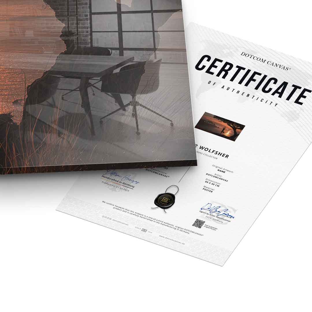 Balance Begins Within - Acrylglas