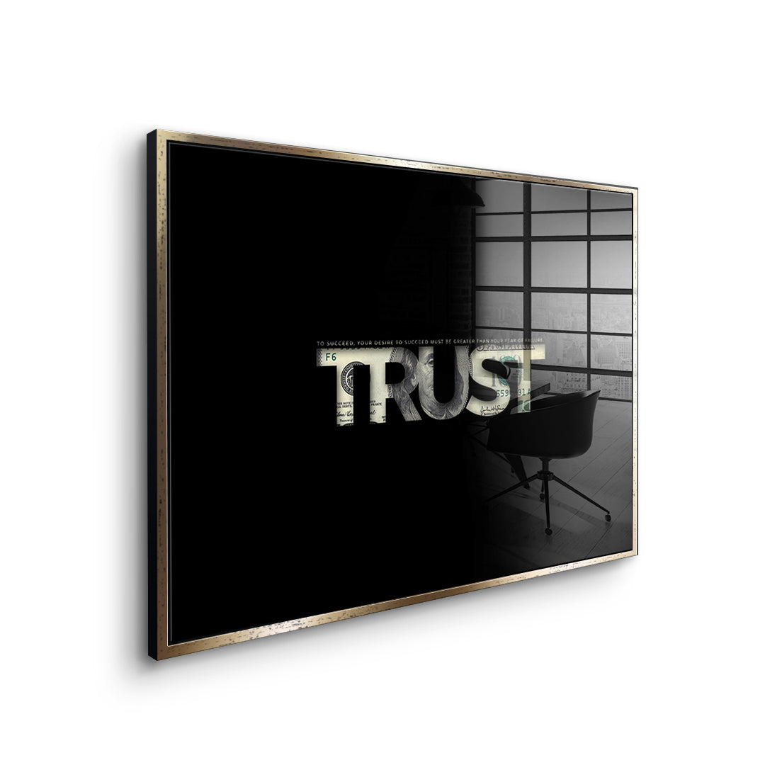 Trust - Acrylglas