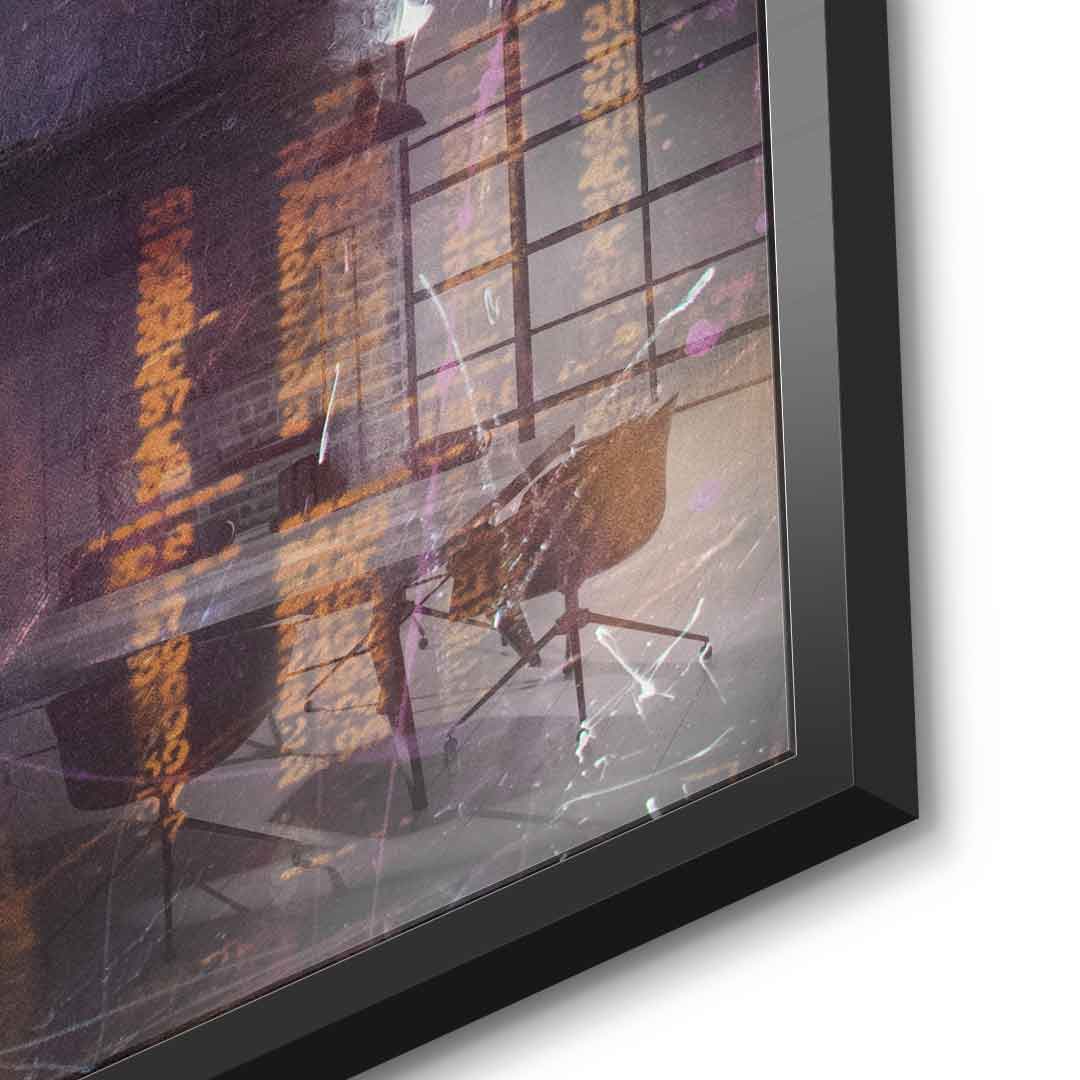 Banksy Wózek inwalidzki - Szkło akrylowe