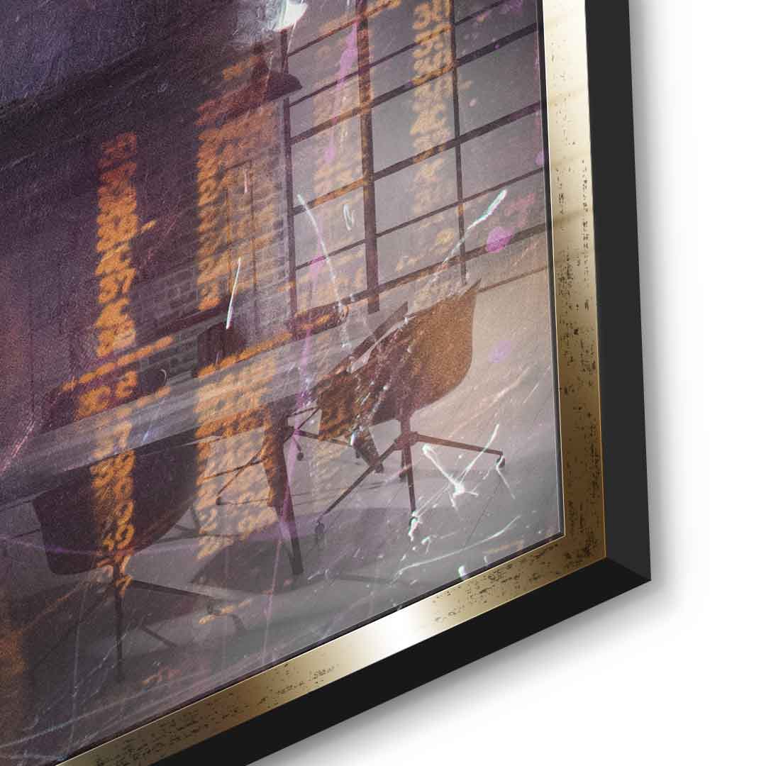 Banksy Wózek inwalidzki - Szkło akrylowe
