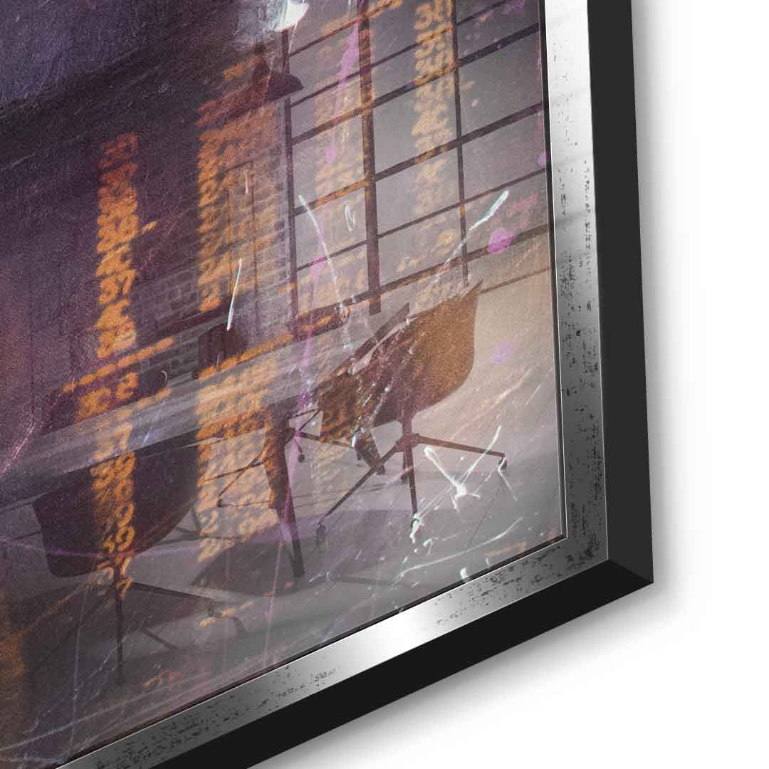 Banksy Wózek inwalidzki - Szkło akrylowe
