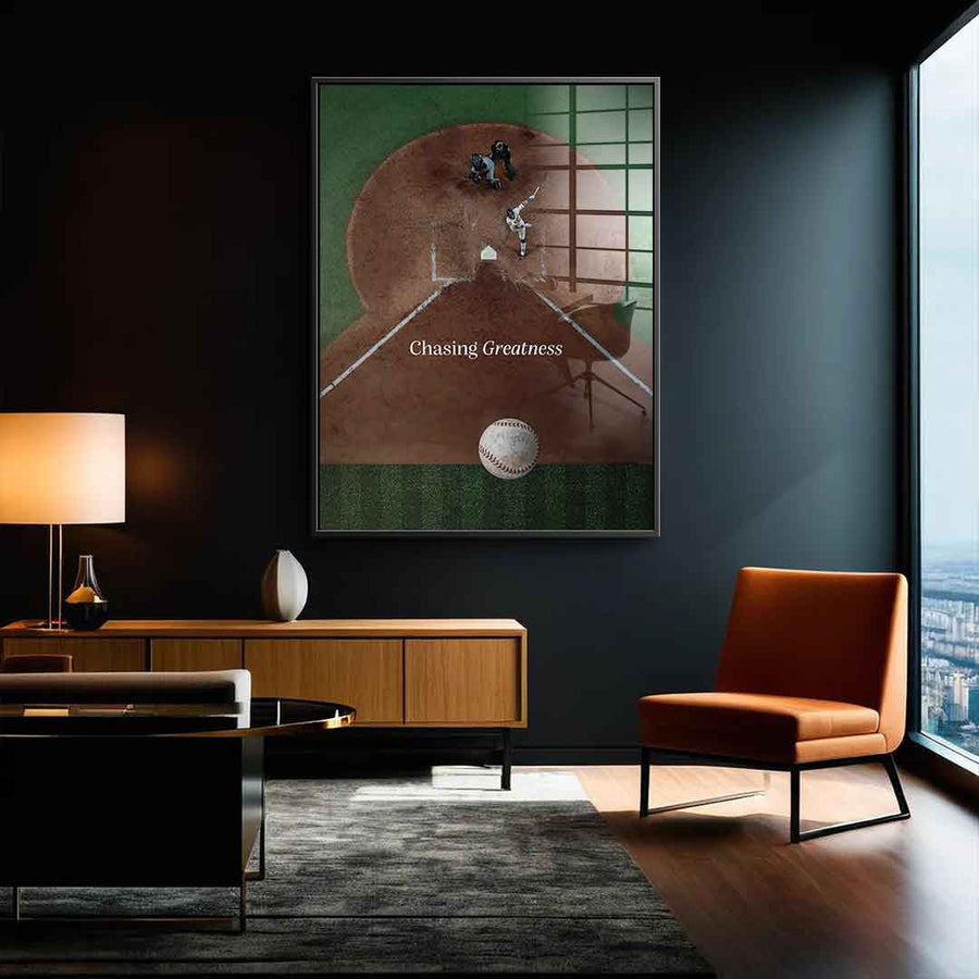 Chasing Greatness #Baseball – szkło akrylowe