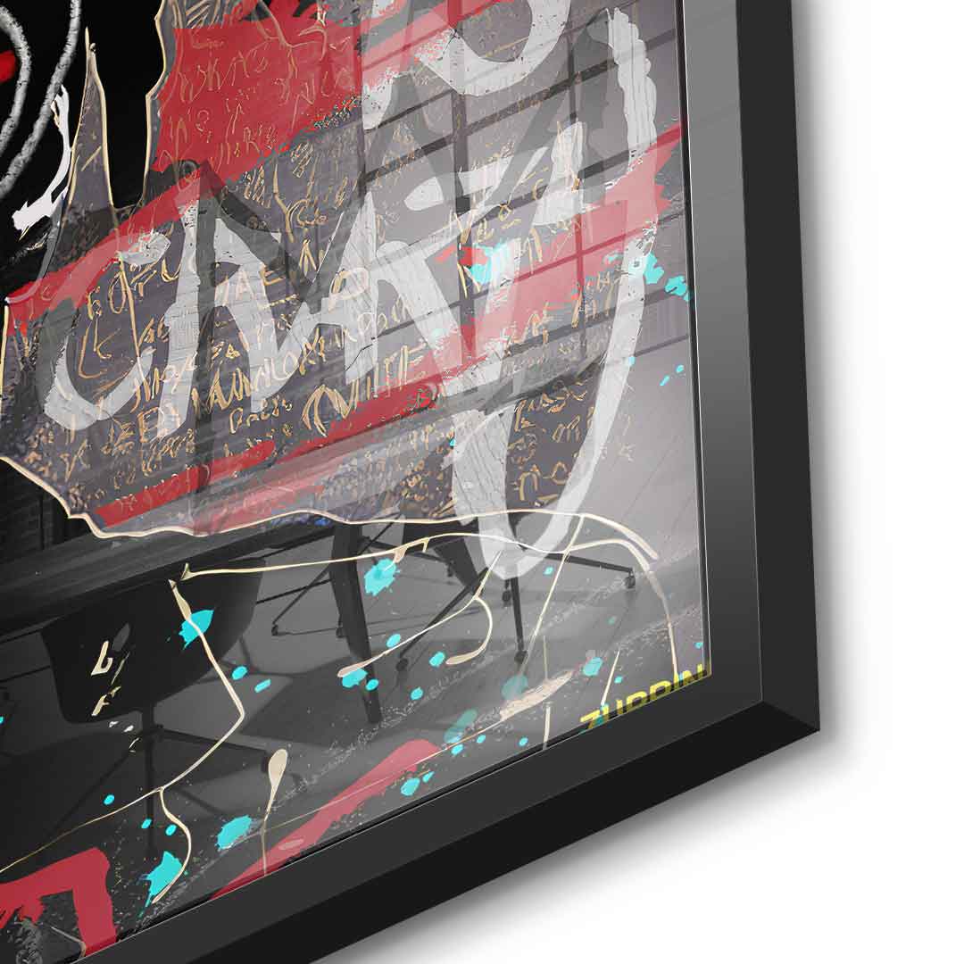 Basquiat – szkło akrylowe