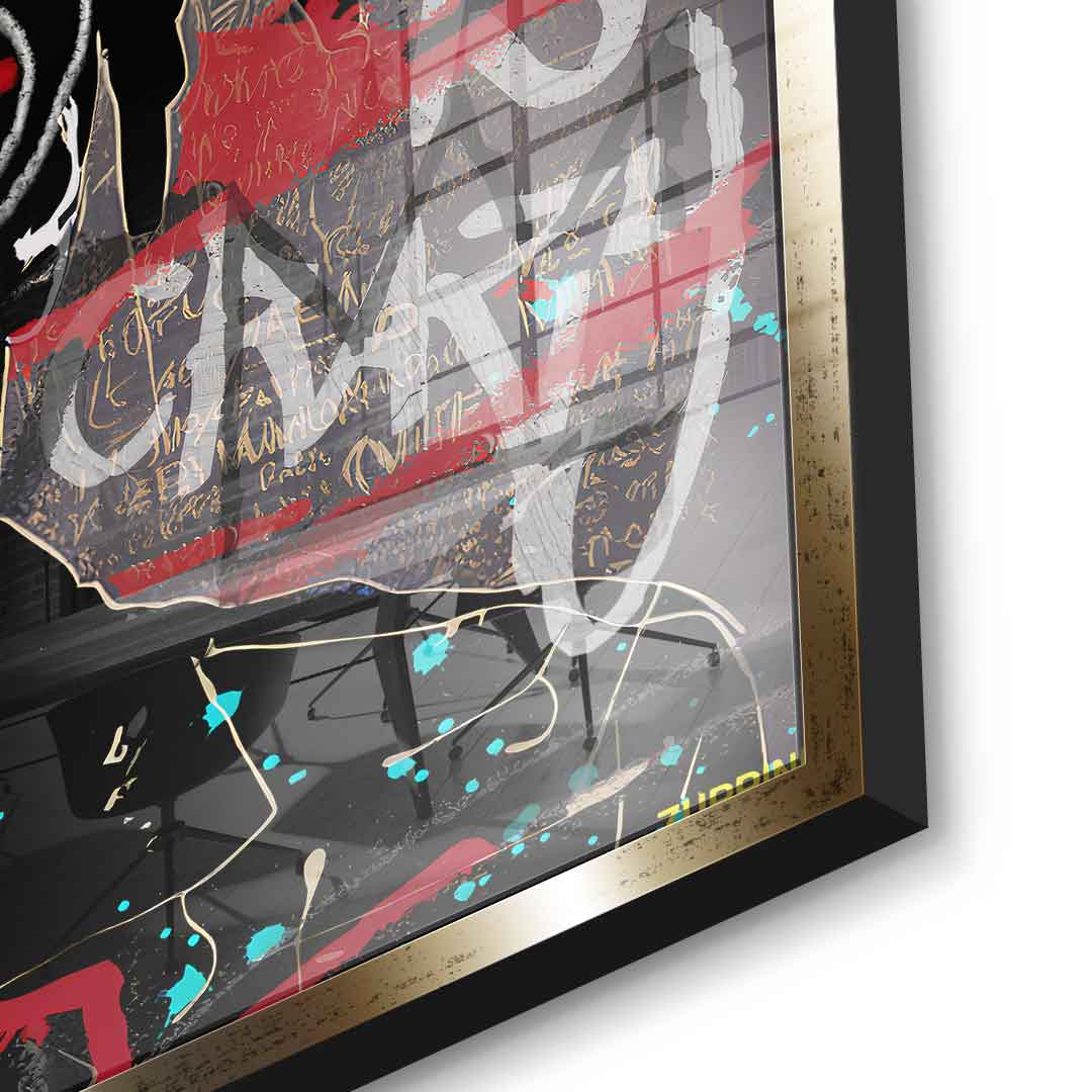 Basquiat – szkło akrylowe