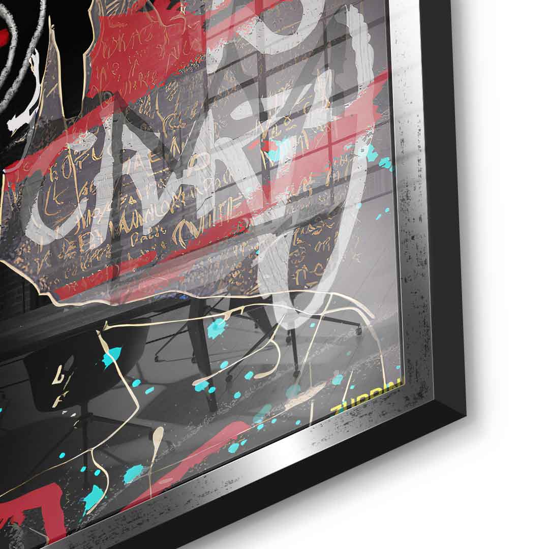 Basquiat – szkło akrylowe