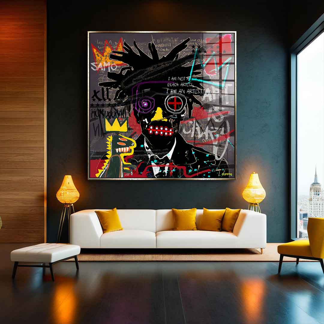Basquiat – szkło akrylowe