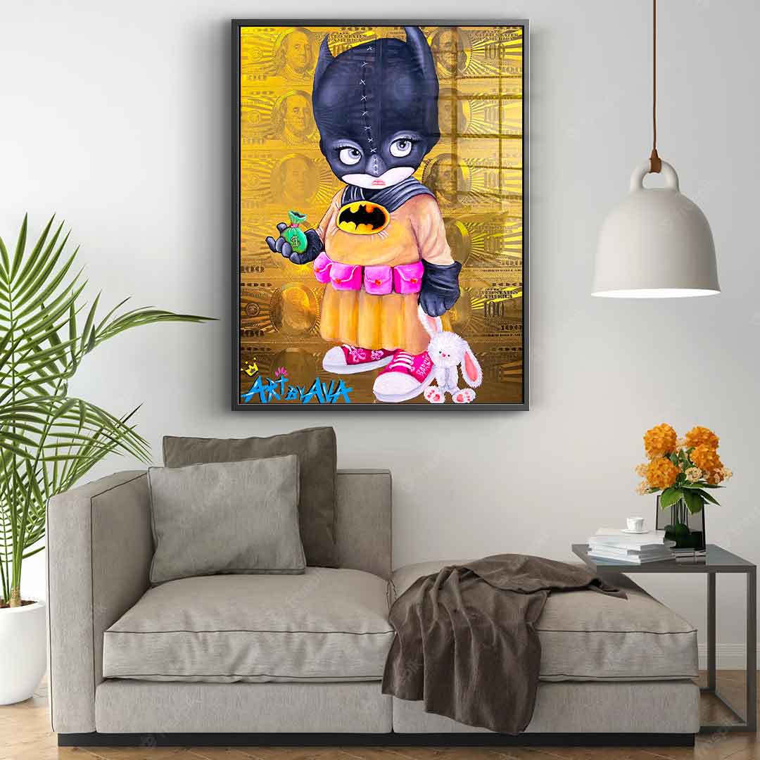 Night Fighter Money Kid - Acrylic glass