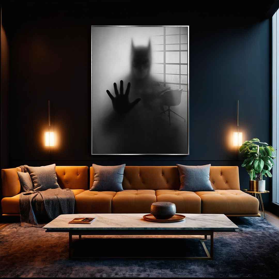 Batman's Silhouette - Acrylic Glass