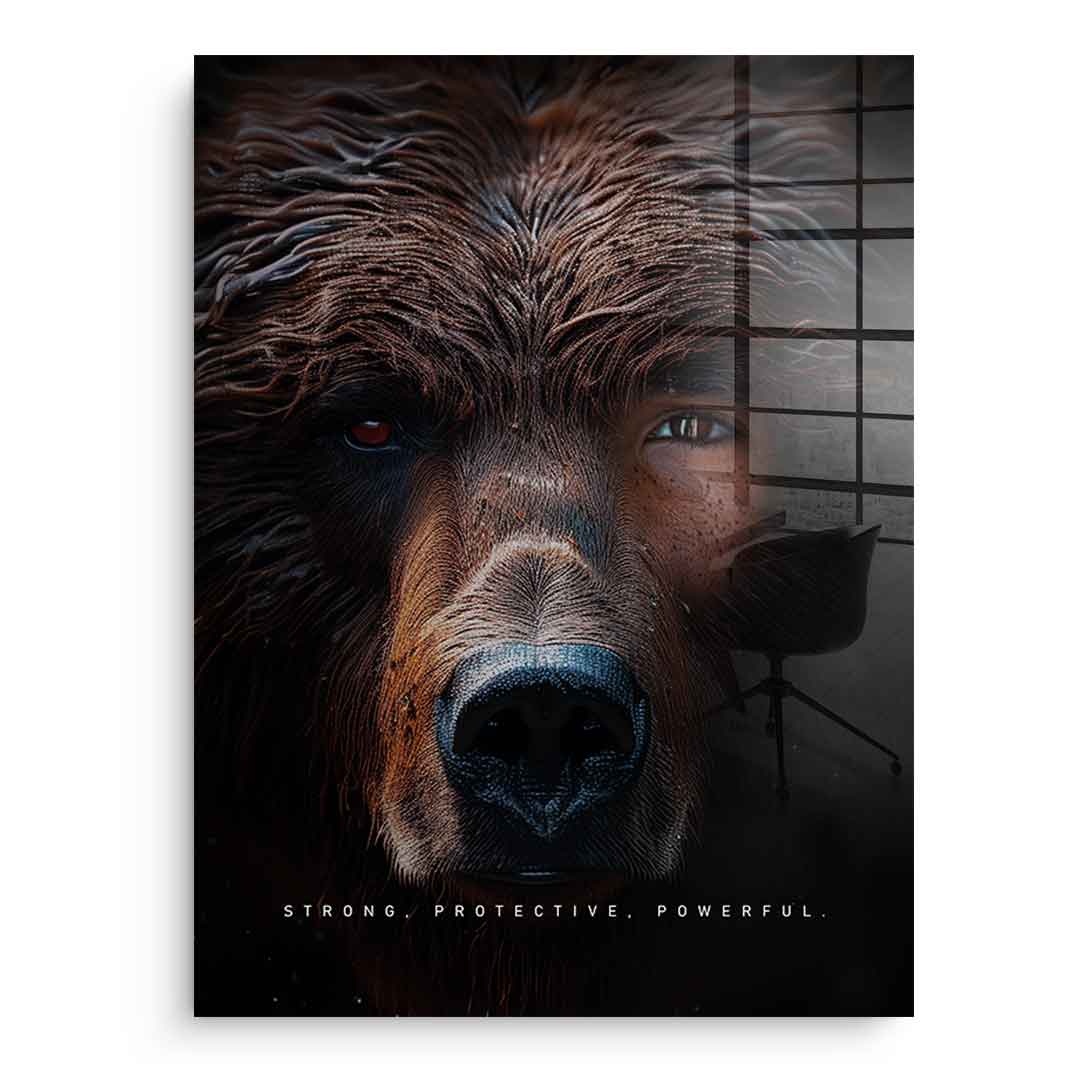 Bear Fusion - Szkło akrylowe