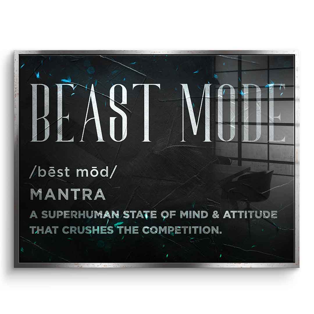Beast Mode - Acrylic glass