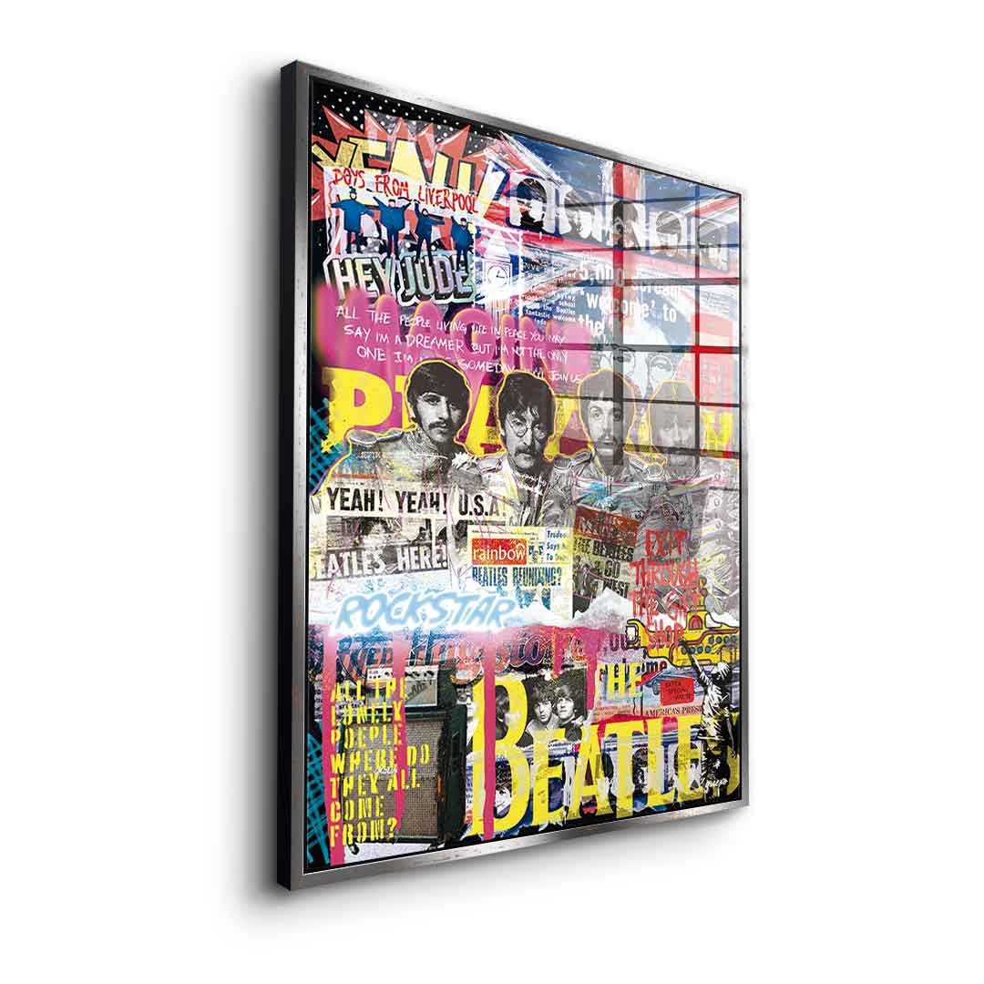 Beatles-Novo - Acrylglas