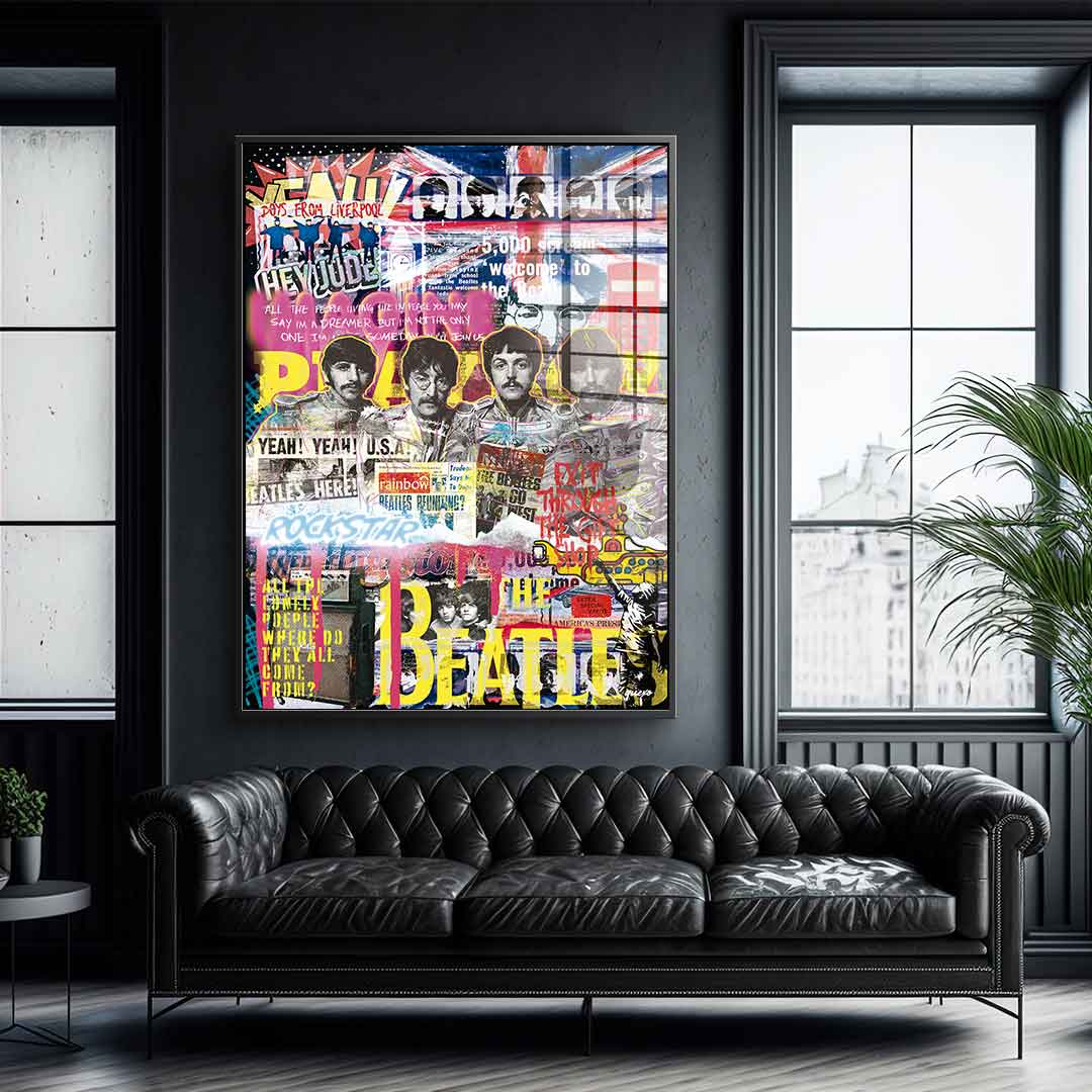 Beatles-Novo - Acrylglas