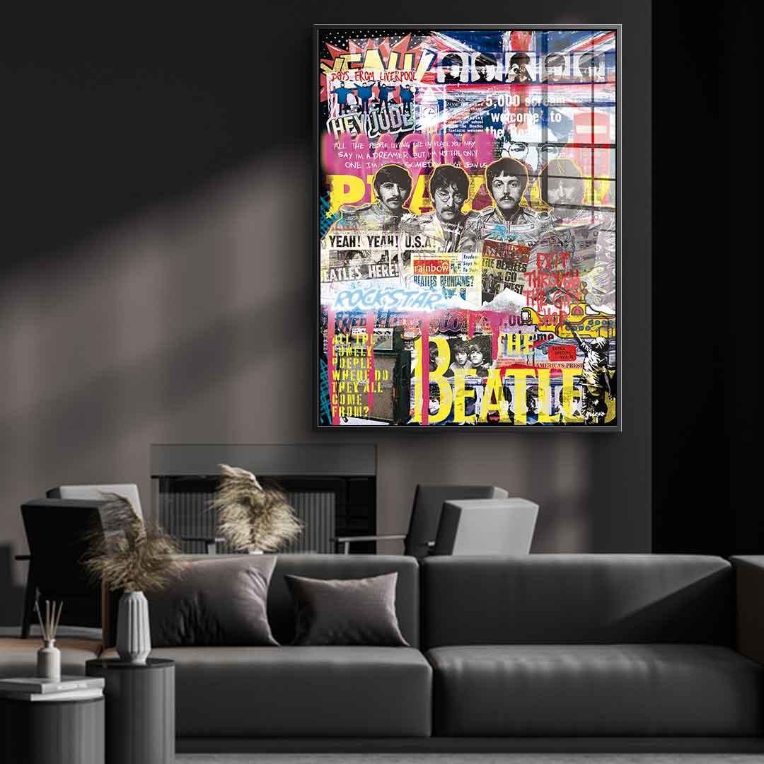 Beatles-Novo - Acrylglas