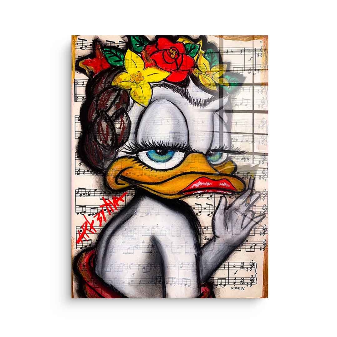 Beauty Duck - Acrylglas