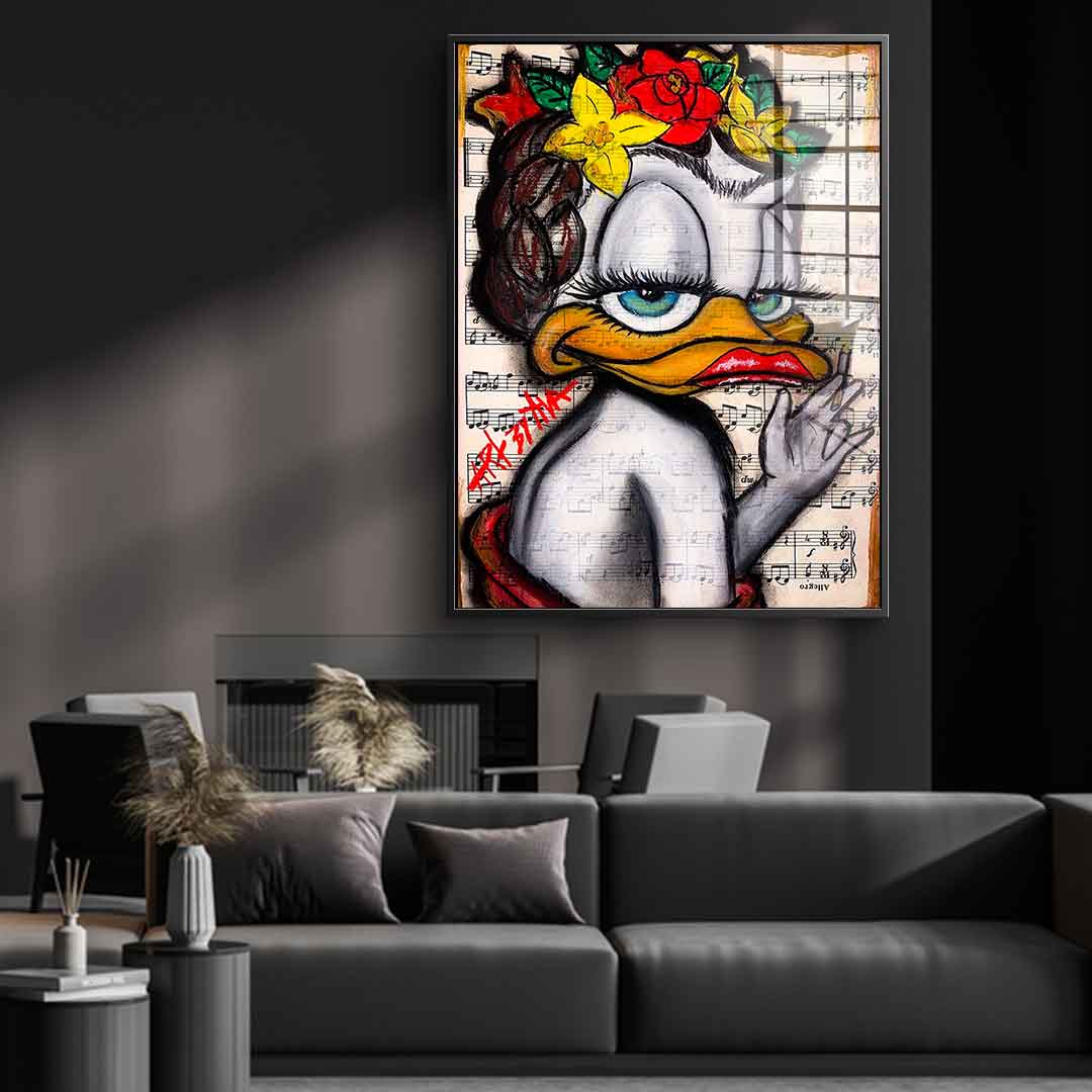 Beauty Duck - Acrylglas