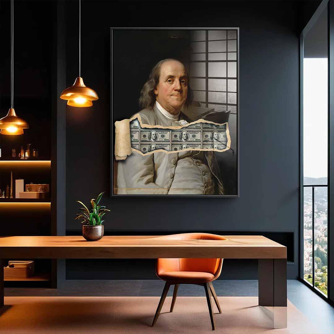 Benjamin's Money - Acrylic glass
