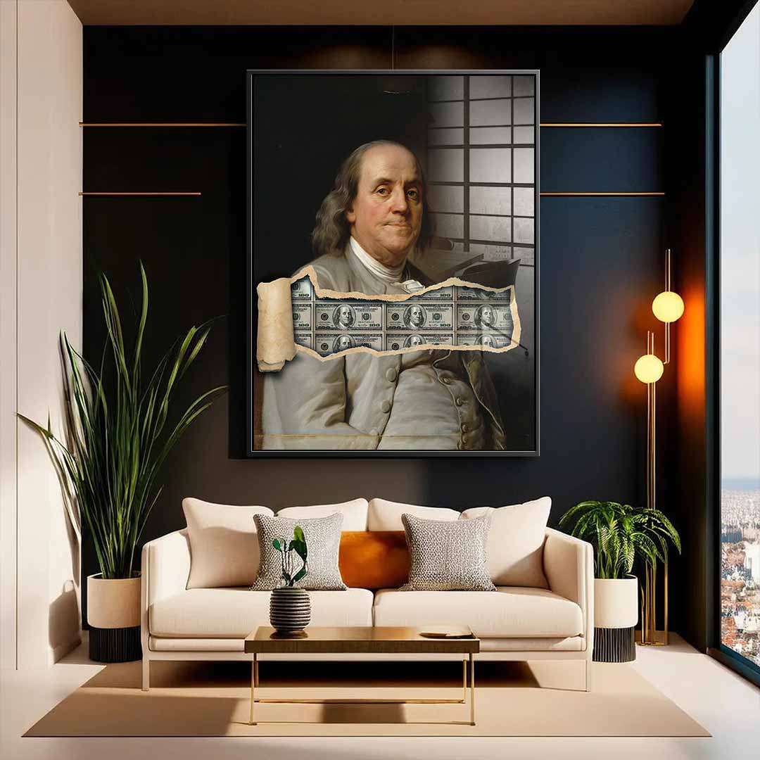 Benjamin's Money - Acrylic glass