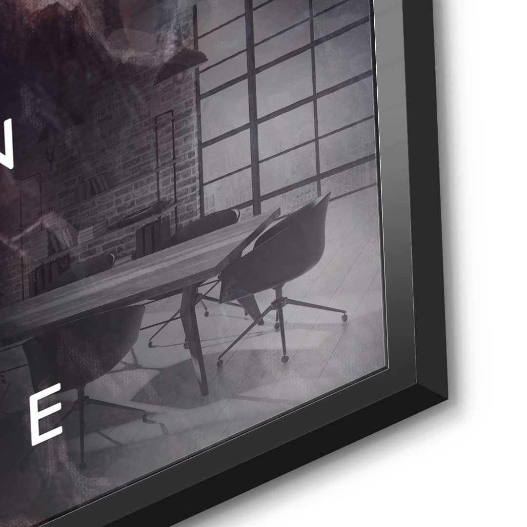 Berg des Erfolgs - Acrylglas