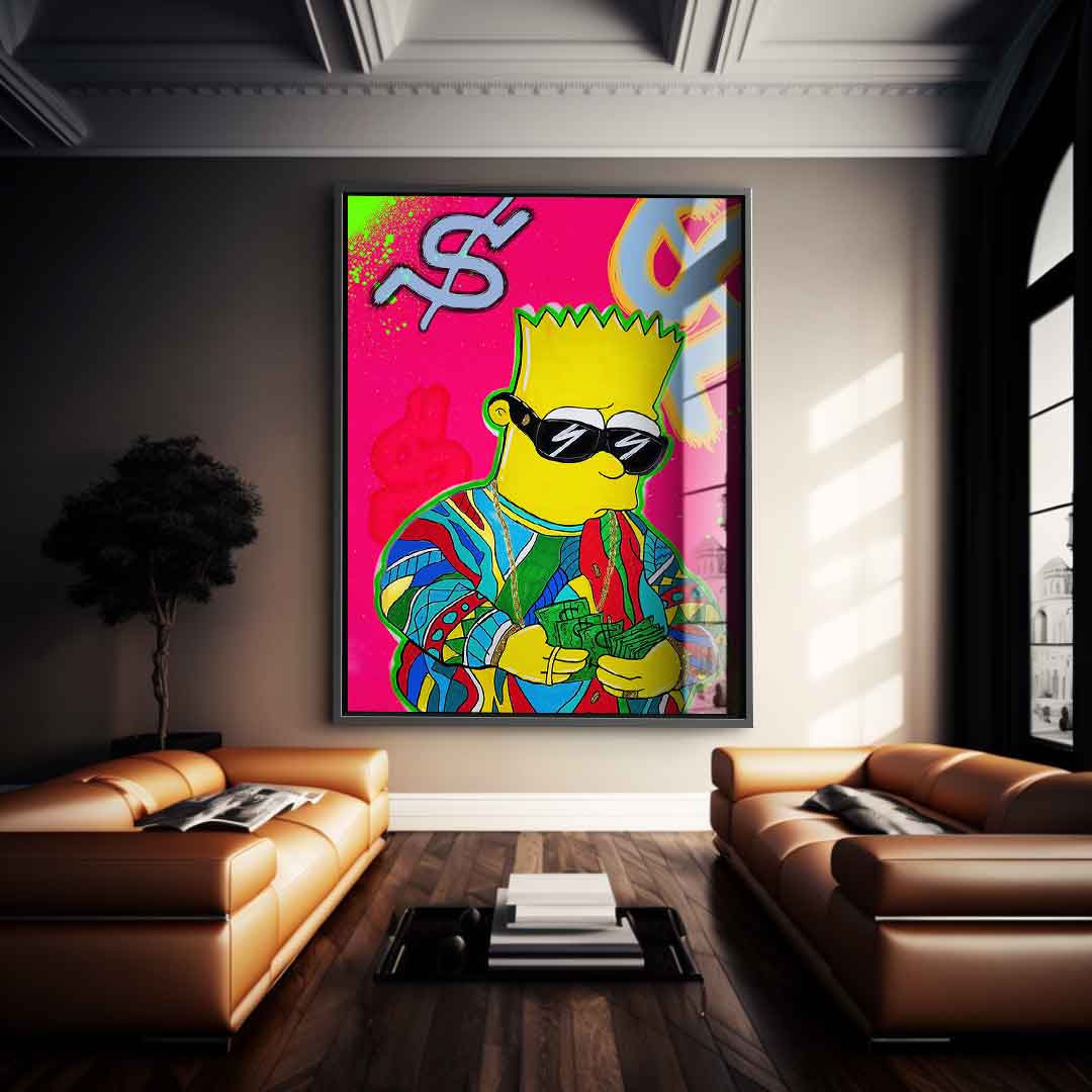 Biggie Bart - Acrylglas