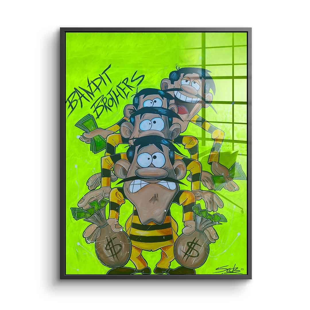 Bandit Brothers - Acrylic glass