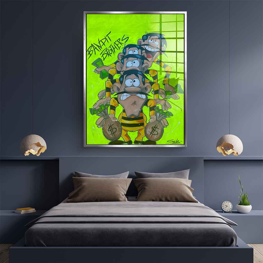 Bandit Brothers - Acrylic glass