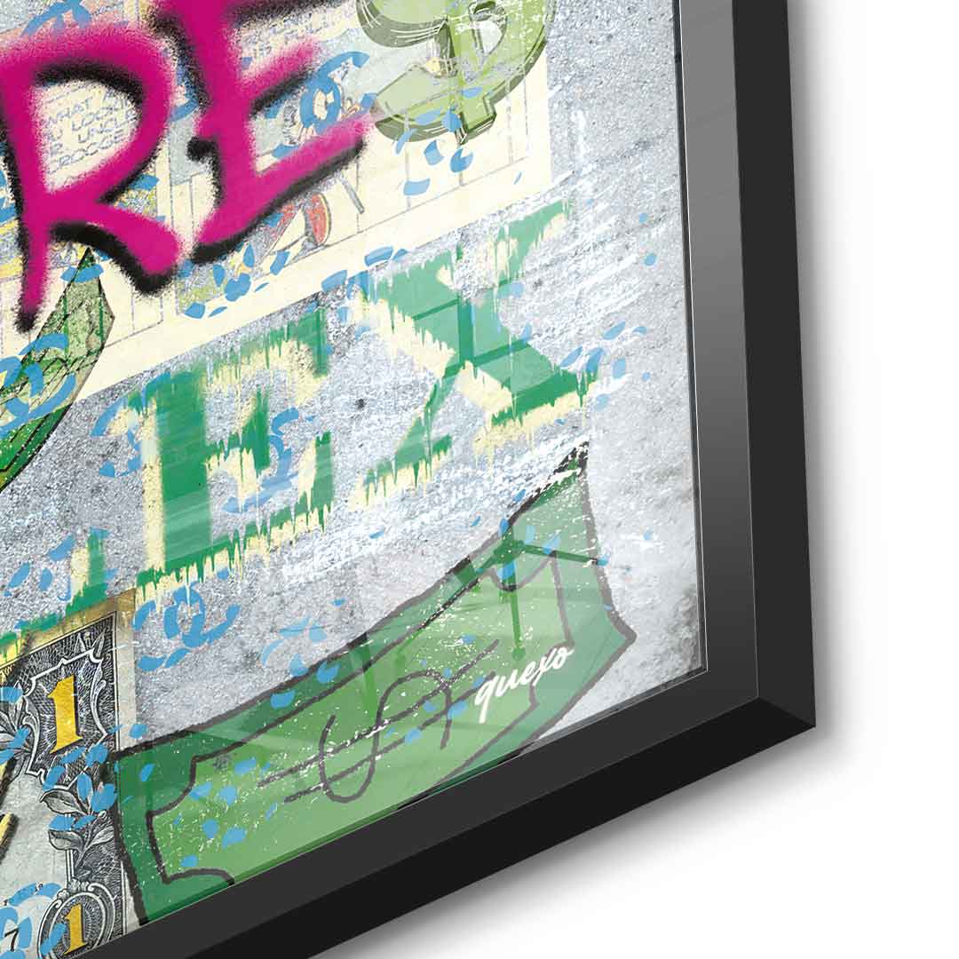 Billionaire Scrooge - Acrylglas