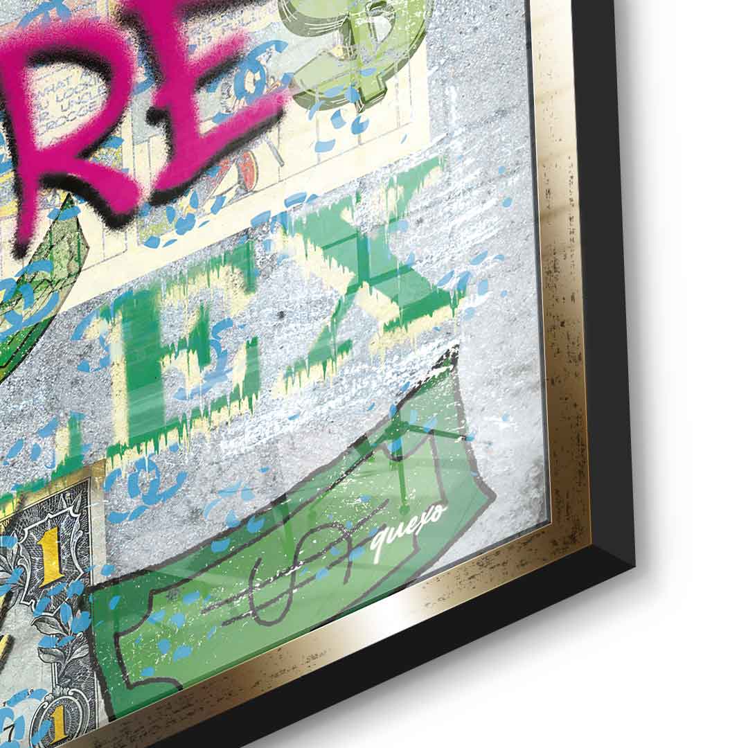 Billionaire Scrooge - Acrylglas