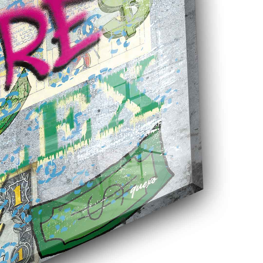 Billionaire Scrooge - Acrylglas