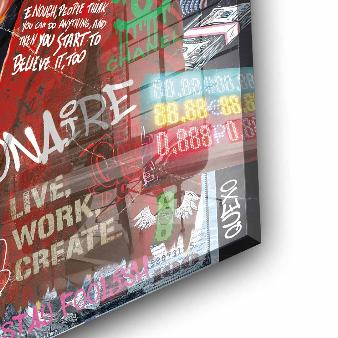 Billions - Acrylglas